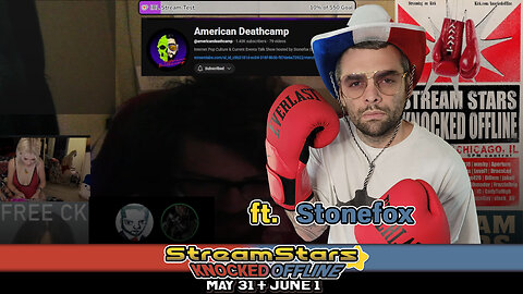Stonefox pre-event interview/chat | Stream Stars: Knocked Offline