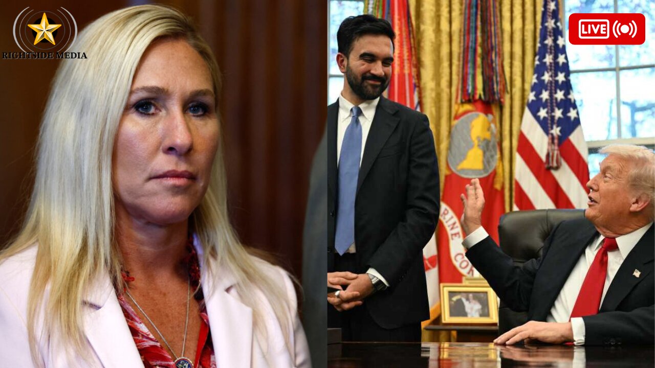 Discussing MTG's Resignation + Trump & Mamdani Besties? - Rightside Radio Broadcast - 11-24-25