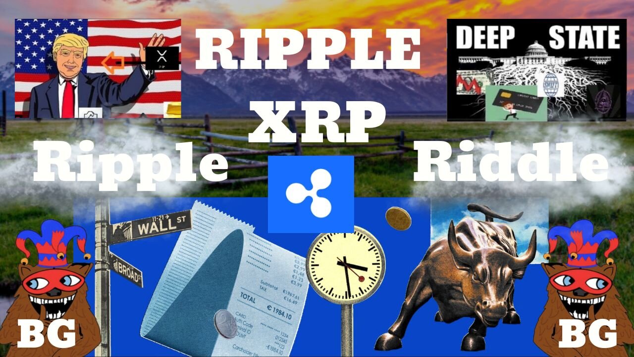 🟢🟣🟡The Ripple X account banner and its very clever Riddle - EU RESET 589 🟡🟣🟢