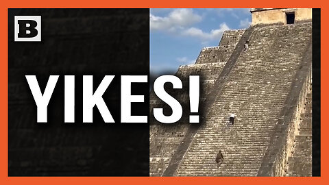 Yikes! German Tourists Booed by Locals After Climbing Forbidden Mexican Pyramid