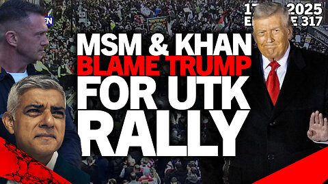 🚨LIVE! SADIQ KHAN BLAMES DONALD TRUMP FOR TOMMY ROBINSON MARCH AS MSM GOES MAD OVER STATE VISIT 🚨