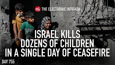 Israel kills dozens of children in a single day of ceasefire, with Nora Barrows-Friedman