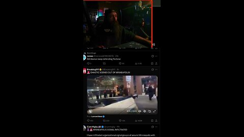 CHAOTIC SCENES OUT OF MINNEAPOLIS