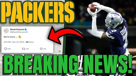 🔴 BREAKING NEWS: Packers SIGN Former All-Pro — Micah Parsons REACTS!
