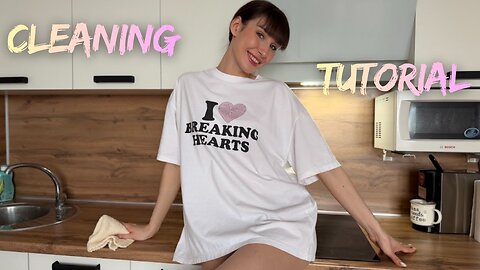 [4K] Calm Kitchen Cleaning | Soft & Cozy Vibes