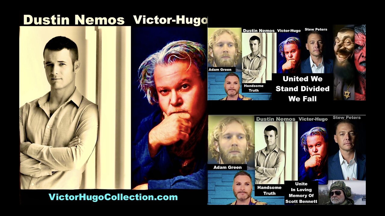 Jim Fetzer Fuels Division In Alt News Stew Peters Adam Green Handsome Truth Dustin Nemos Victor Hugo