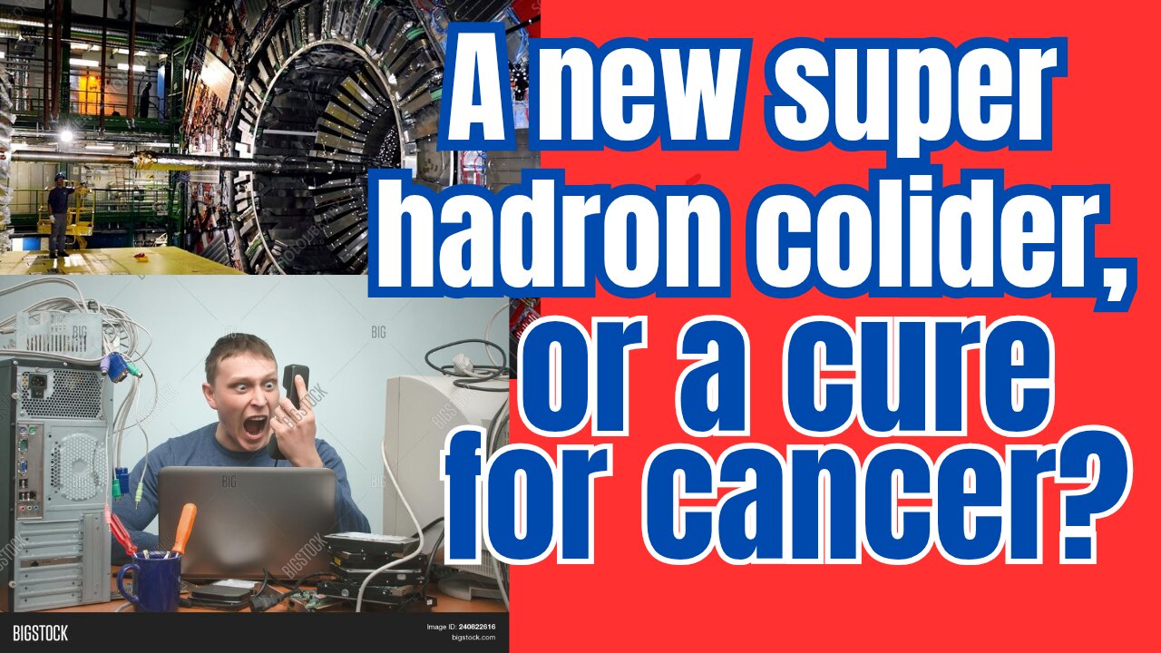 More science money for disease research rather than silly physics?