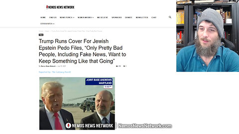 Dustin Nemos Live: 7.17.25 - Was I Right About Trump, or What? MAGA = EPSTEIN LOVERS