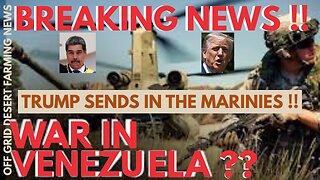 BREAKING NEWS: WAR WITH VENEZUELA ?? TRUMP SENDS IN THE MARINES: TRUMP HEALTH GOING DOWN FAST
