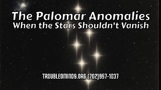 The Palomar Anomalies - When the Stars Shouldn't Vanish