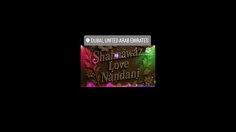 "Dubai Ki Roshniyon Mein Nandani Ki Kami – एक सच्चा इश्क़ 💔 | Shayari by Shahnawaz"