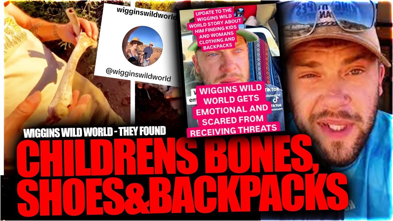 Wiggins Wild World - They Found Children's Bones, Shoes & Backpacks - TIKTOK