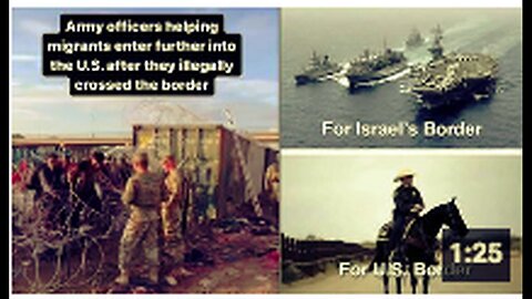 "US Military Assists Migrants in Border Crossing"