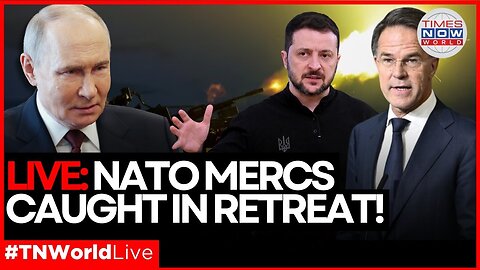 LIVE NEWS | NATO’s Secret Fighters Exposed by Russia on Battlefield! | TIMES NOW WORLD