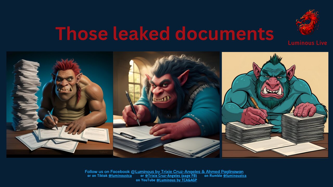 Those leaked documents