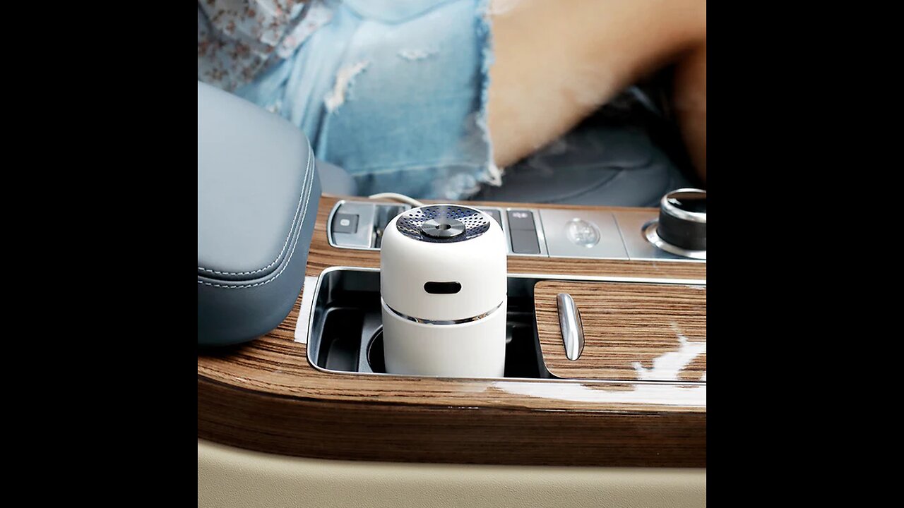 A Device Switch Seamlessly between Car & Room Humidifier, Power Bank & Nightlight