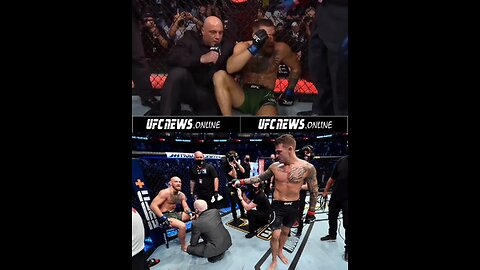 4 years ago today ⏳💥 Conor McGregor broke his leg… and tried to break Dustin’s mind too 😂