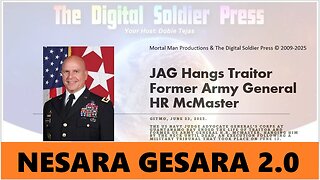 JAG Hangs Traitor Army General H.R. McMaster June 23rd, 2025 #TRUTH-MUST SEE