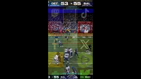 Quick Score BAL 61 vs DET 53 #AllMadden #Madden25 #NFLmadden #madden
