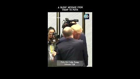 . Trump Signals Putin – Watch the Exchange!