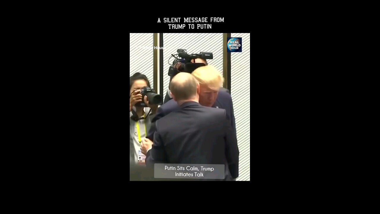 . Trump Signals Putin – Watch the Exchange!