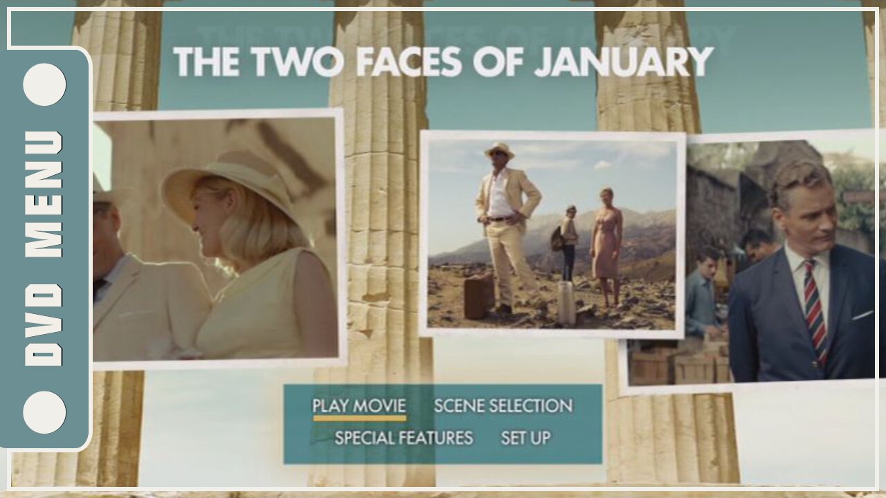 The Two Faces of January - DVD Menu