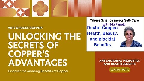 Where Science Meets Self-Care: Doctor Copper Beauty Health and Biocidal Effects