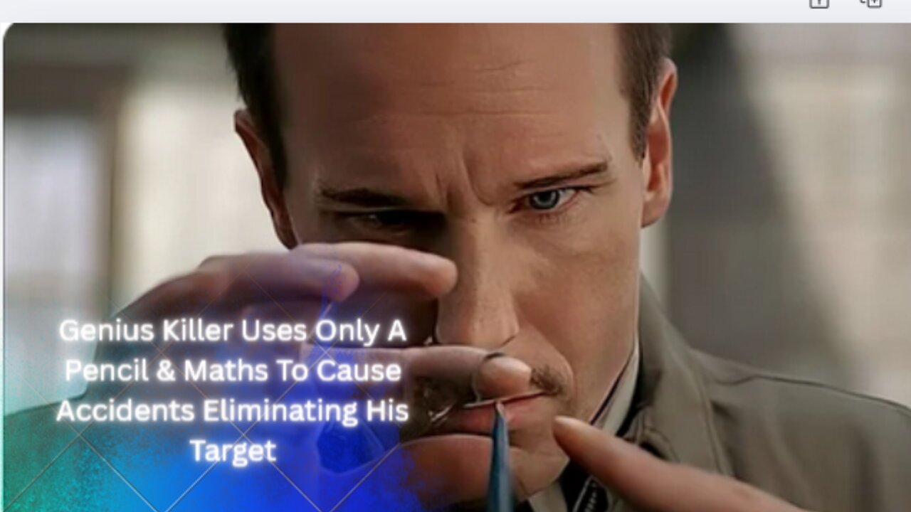 Genius Killer Uses Only A Pencil & Maths To Cause Accidents Eliminating His Target