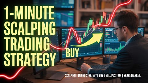1-Minute Scalping Trading Strategy | Scalping Trading Strategy | Buy & Sell Position | Share Market