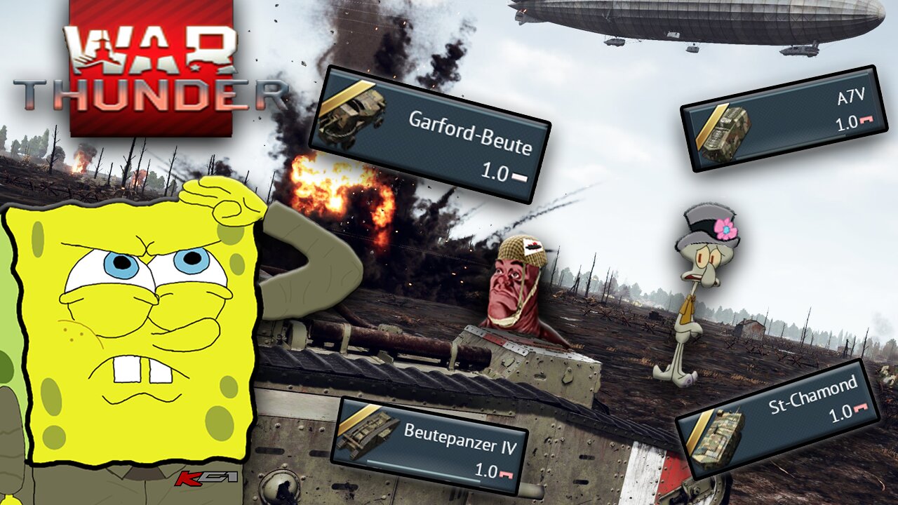 They Added Battlefield 1 to War Thunder and it's PEAK