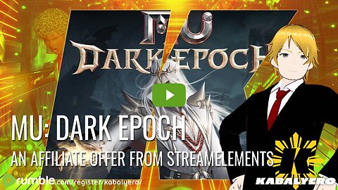 🔴 MU: Dark Epoch Gameplay 🎮 Because of an Affiliate Offer 💰 From StreamElements