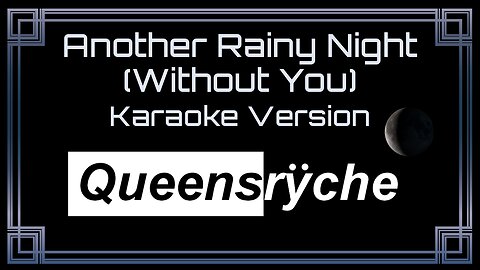 Queensryche - Another Rainy Night (Without You) (CC)