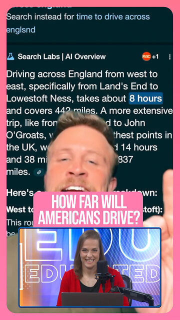🚗How Far Will Americans Drive?