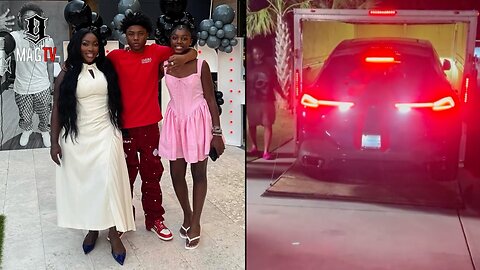 Spice Surprises Son Nicholas Jr. With A House & Car For His 18th B-Day! 🏡 🚘