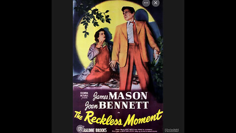 CS #465. The Reckless Moment (1949) Is More