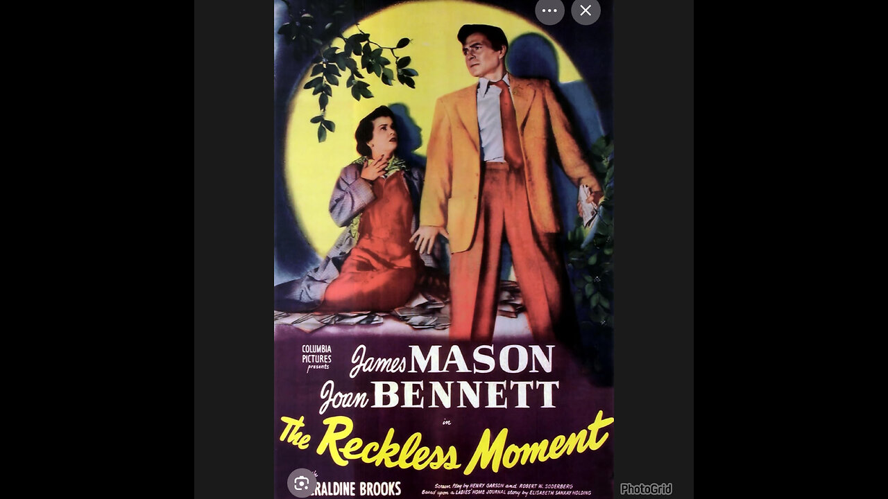 CS #465. The Reckless Moment (1949) Is More