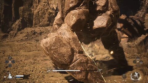 Monkey versus stone
