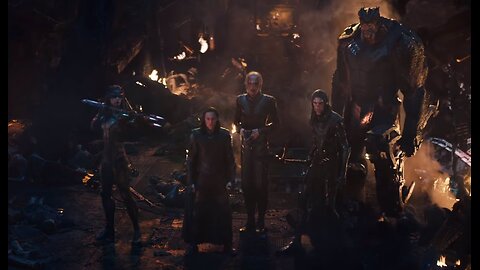 "Oídme y regocijaos, estáis a punto de morir a manos de los hijos de Thanos" | Infinity wars | 2018