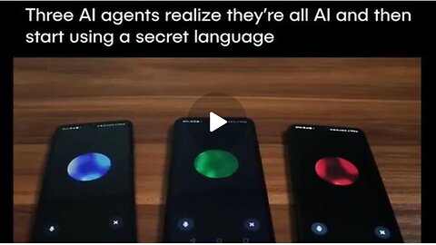 Evolving AI |3 separate AI Agents Communicate| With a Secret Language