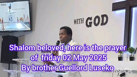 the Prayer of 02 May 2025