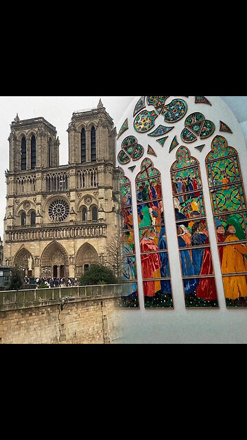 Indignación en Francia por el plan de reemplazar icónicos vitrales de Notre Dame
