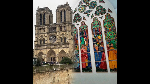 Indignación en Francia por el plan de reemplazar icónicos vitrales de Notre Dame