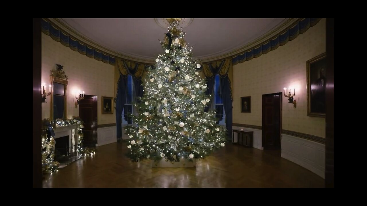 White House Christmas trees