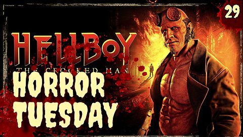 Live Horror Tuesday: HELLBOY CROOKED MAN REVIEW | APRIL HORROR RELEASES | VEGAS HHN OPEN AUGUST 2025