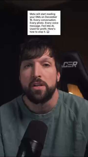 Dec.16 Meta Will Start Recording Your Conversations & Storing Your Personal Info. How To Stop It