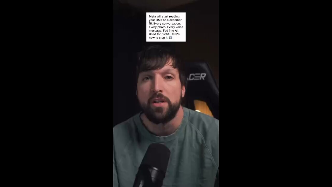 Dec.16 Meta Will Start Recording Your Conversations & Storing Your Personal Info. How To Stop It