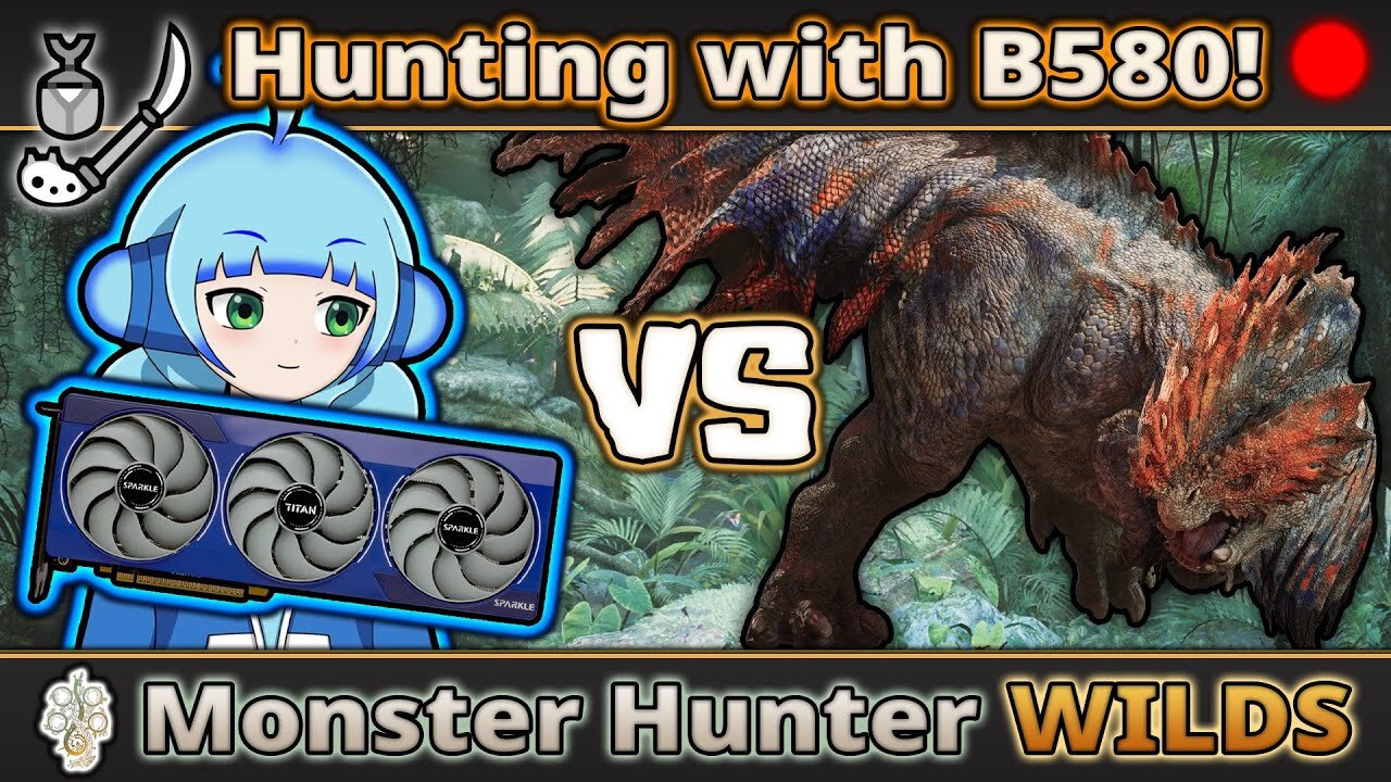 VOD : Arc B580 VS Monster Hunter Wilds!