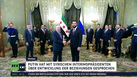 Moskau: Putin und al-Sharaa beraten über Wiederaufbau in Syrien