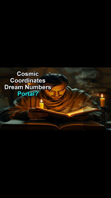 أرقام الأحلام: إحداثيات كونية لبوابة نجمية؟ ️ #shorts
