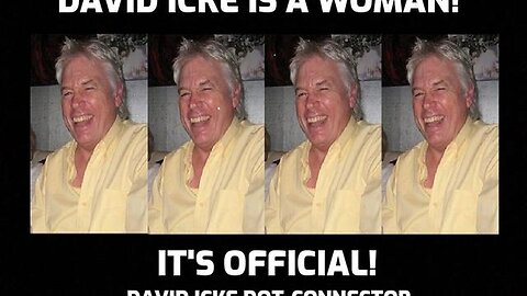 "Unveiling the Truth: David Icke Identifies as a Woman - Official Dot-Connector Insights"